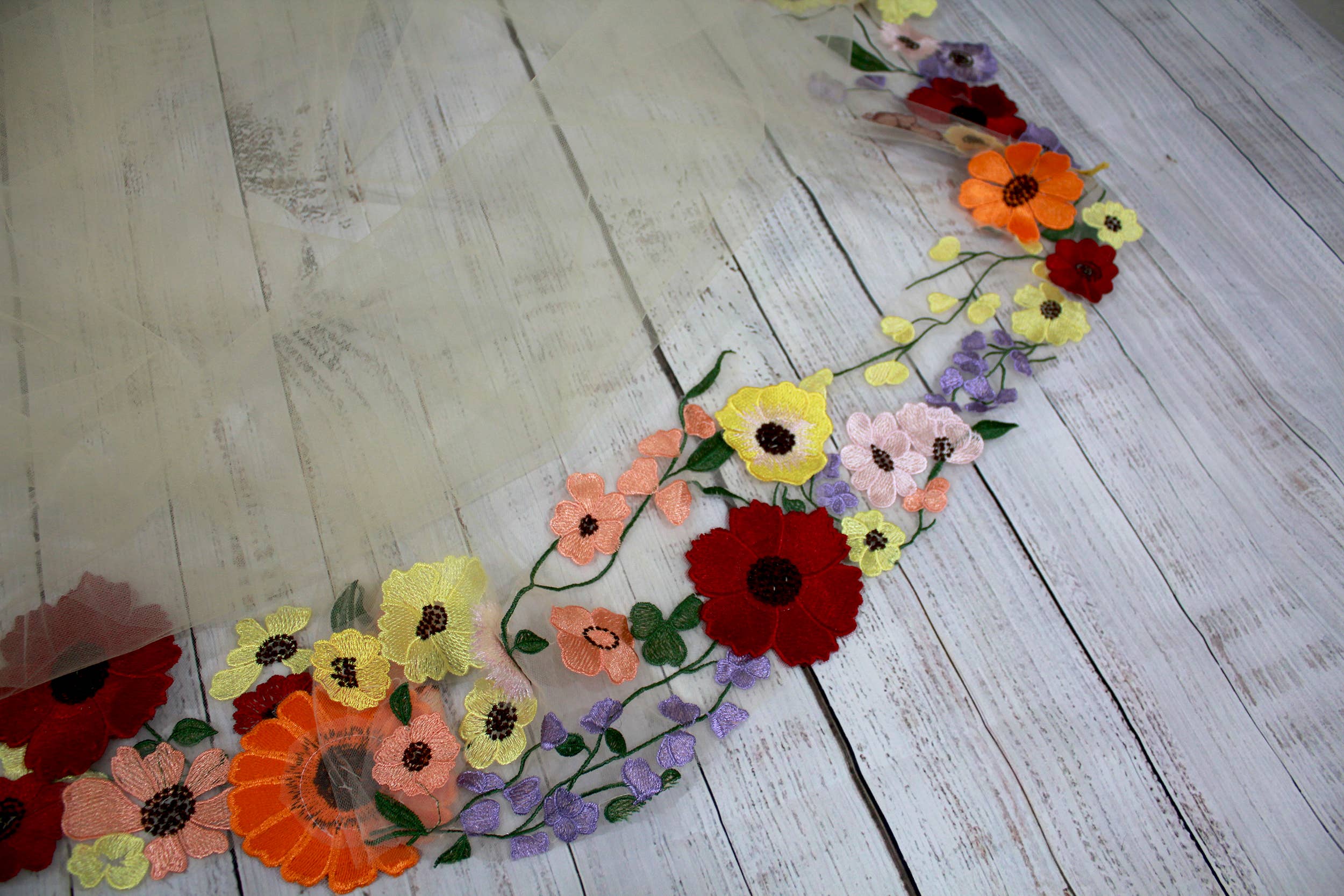 Enchanted Garden Wedding Veil