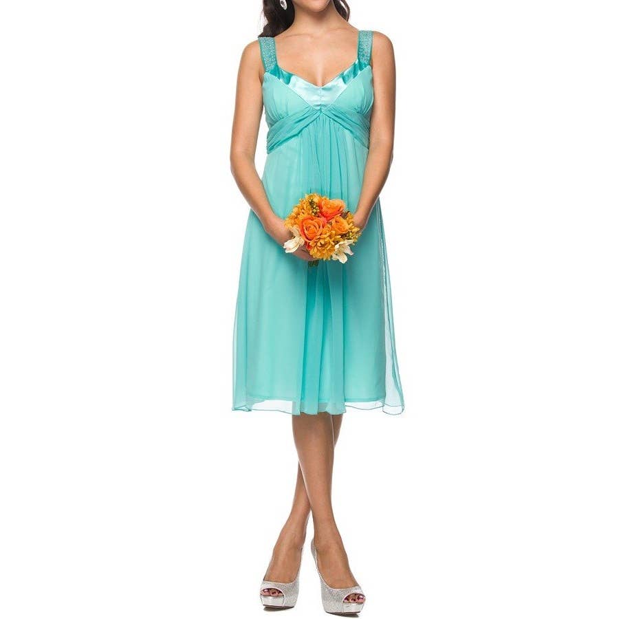 SILMPLY SWEETHEART LINE SHORT DRESS