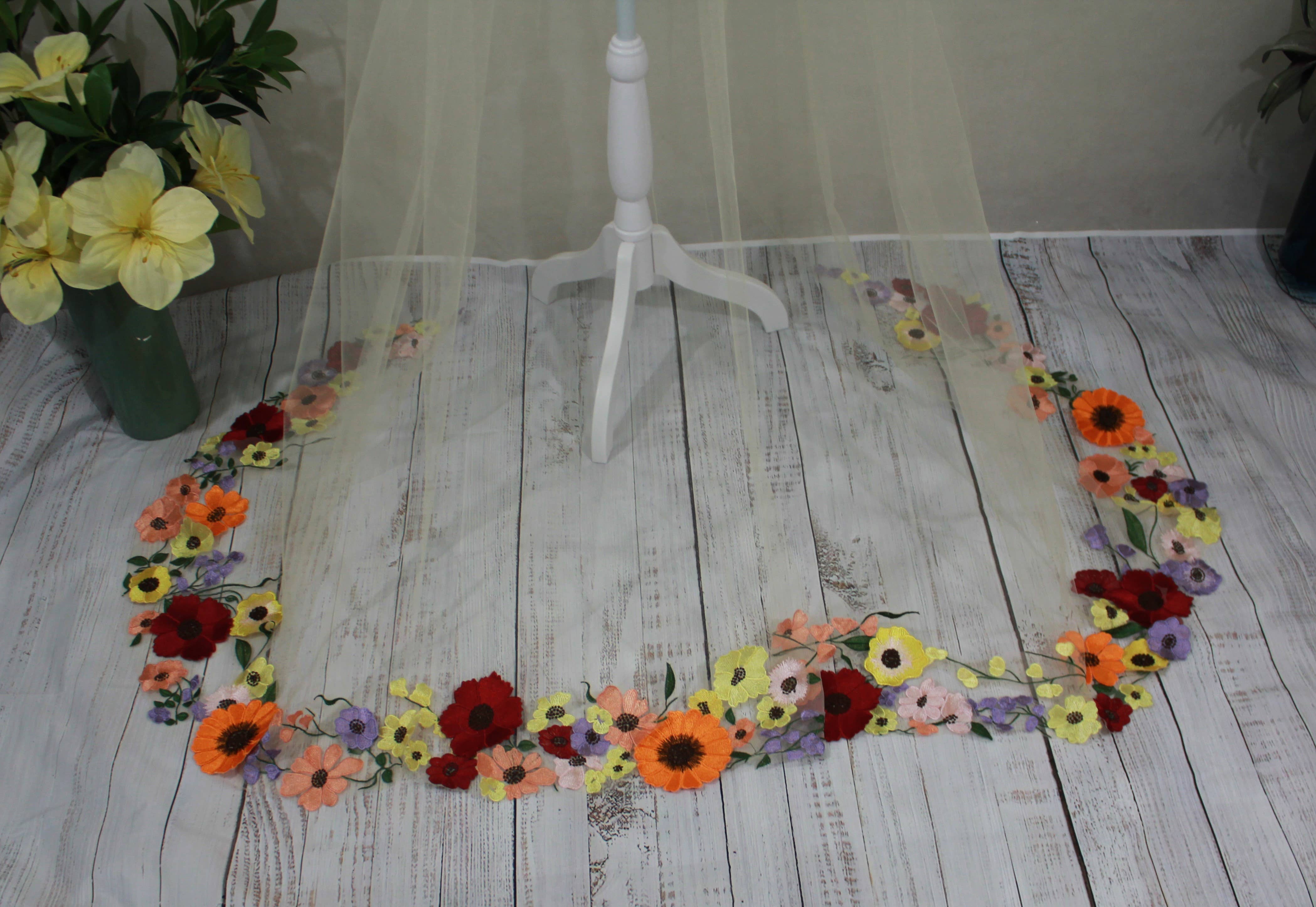 Enchanted Garden Wedding Veil