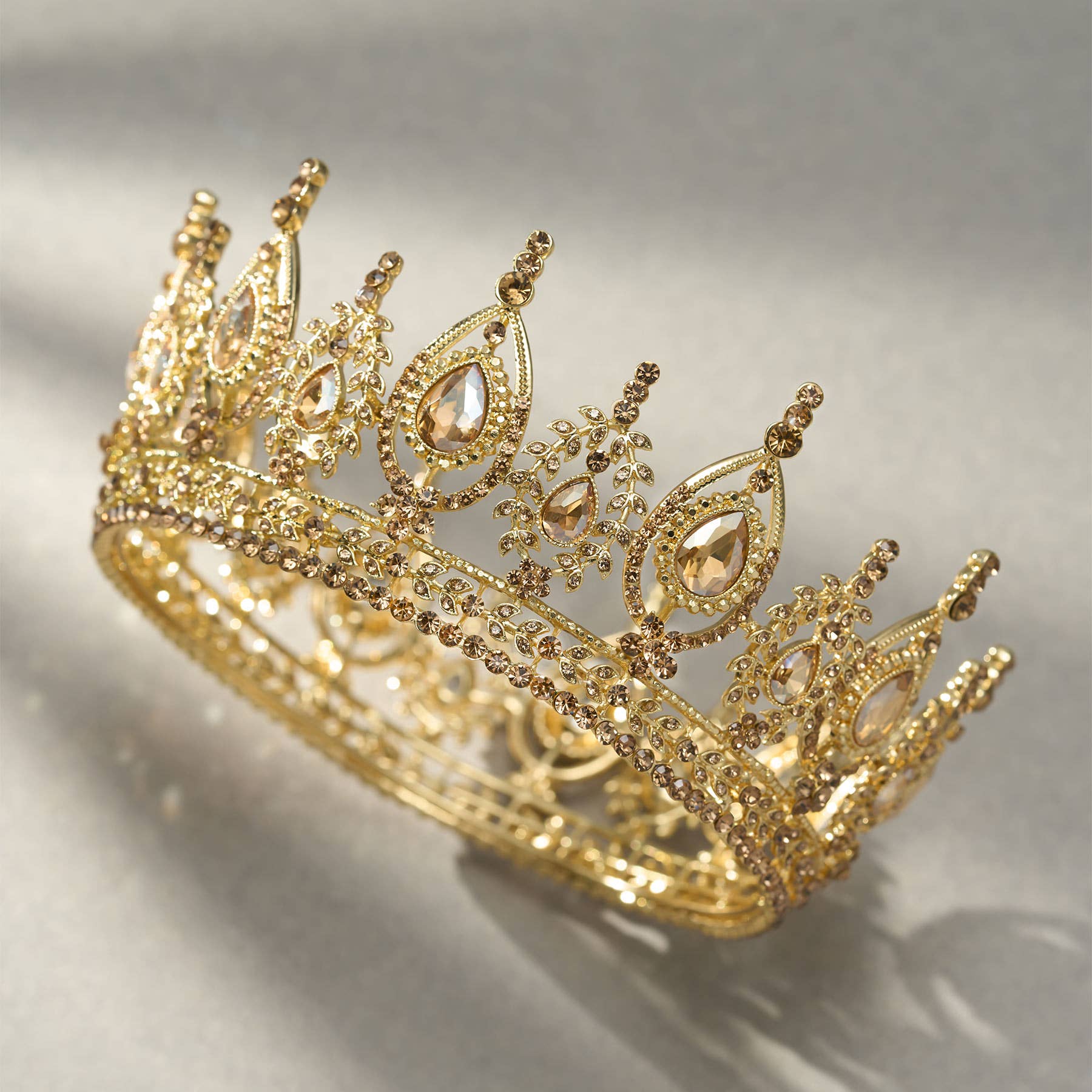 SWEETV Royal Queen Crown for Women: Black
