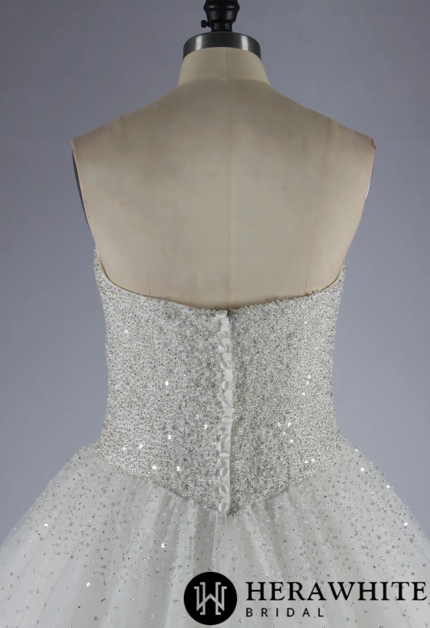 Sparkling Sweetheart Crystal Beaded Tulle Ball Gown