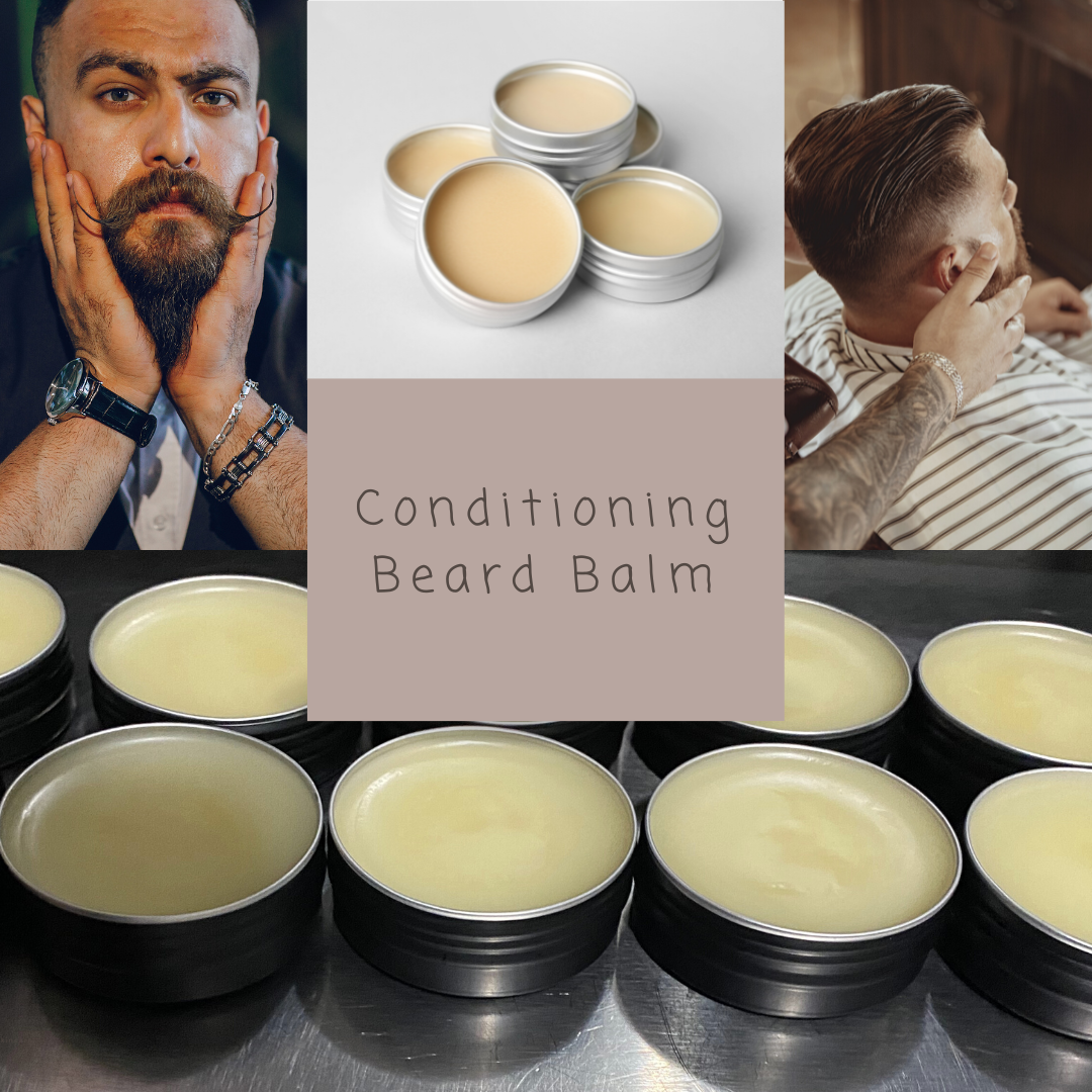Unlabeled Beard Balm Tins - Label and Resell As Your Own