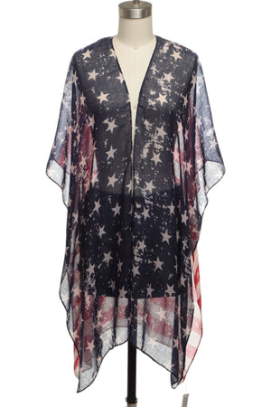 American Flag Kimono 1