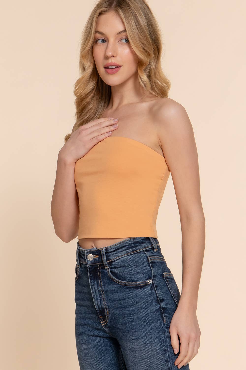 Fitted Crop Tube