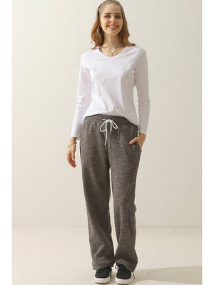 HIGH WAISTED SWEATPANTS