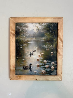 Ducks on the Pond