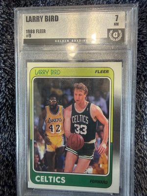 Larry Bird basketball card