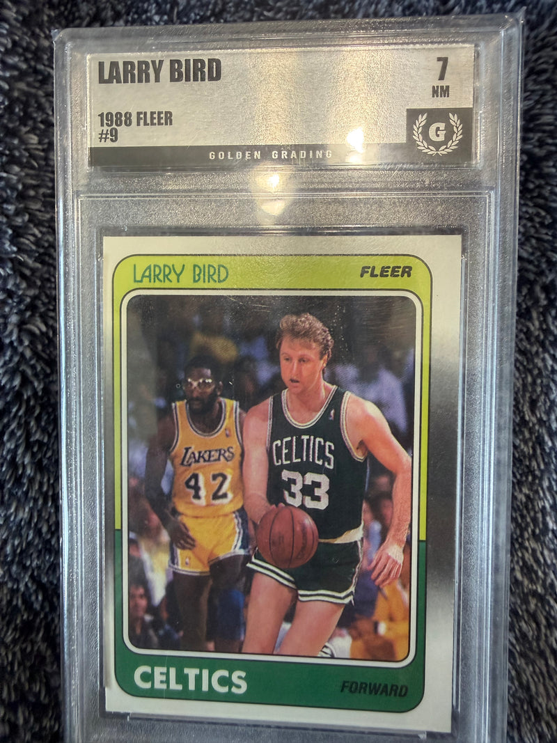 Larry Bird basketball card