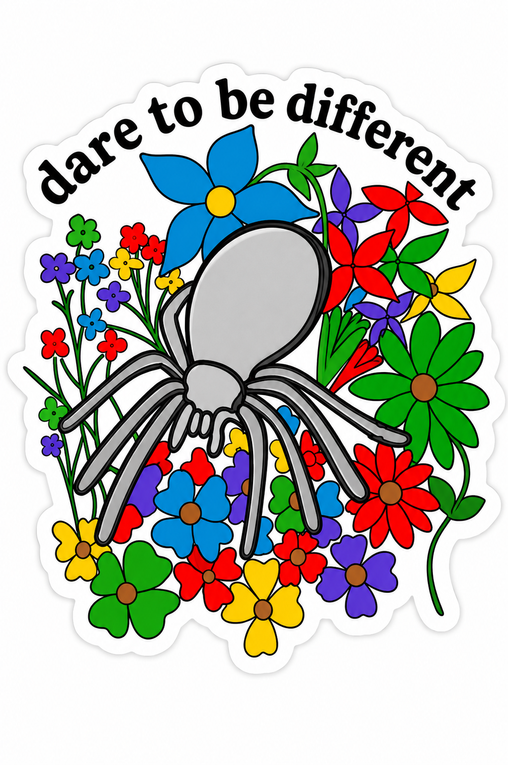 Dare to be Different Sticker