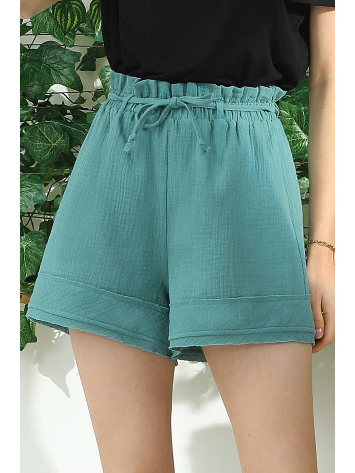 HIGH WAIST VINTAGE W/RAW CUT