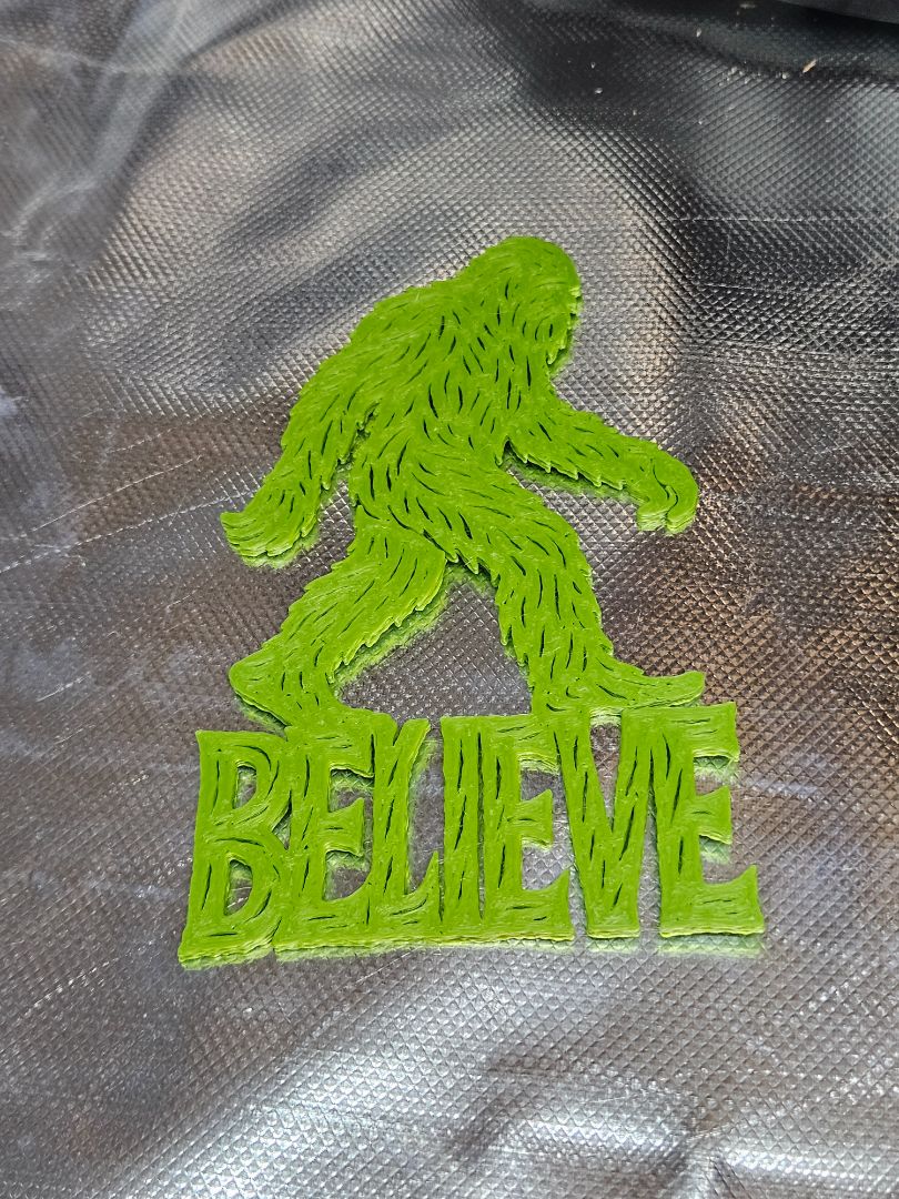 Believe Sasquatch Plaque