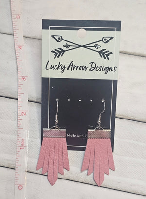 Genuine Leather Earrings