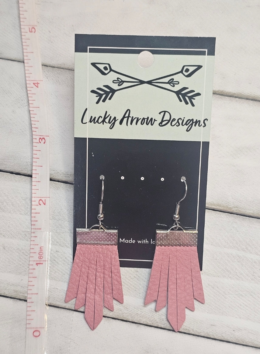 Genuine Leather Earrings