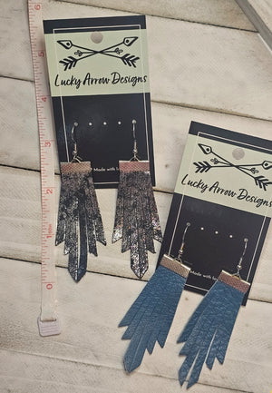 Genuine Leather Earrings