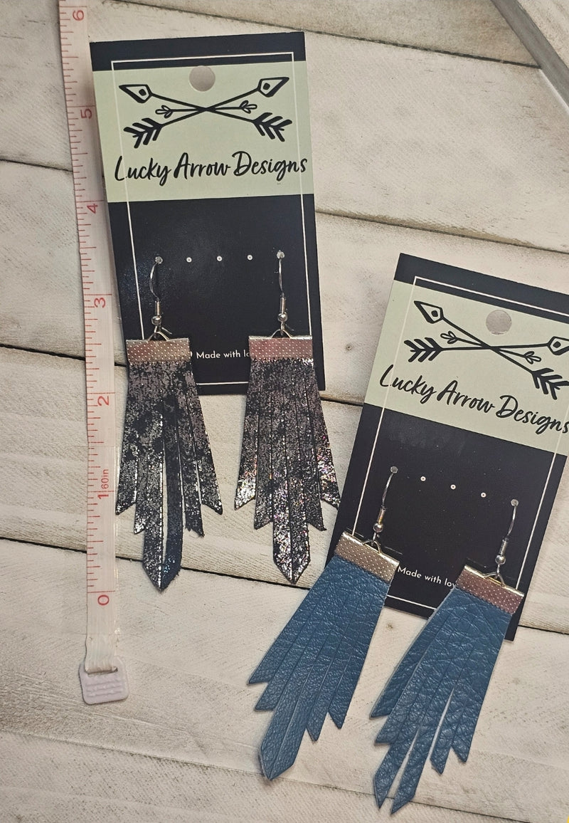 Genuine Leather Earrings