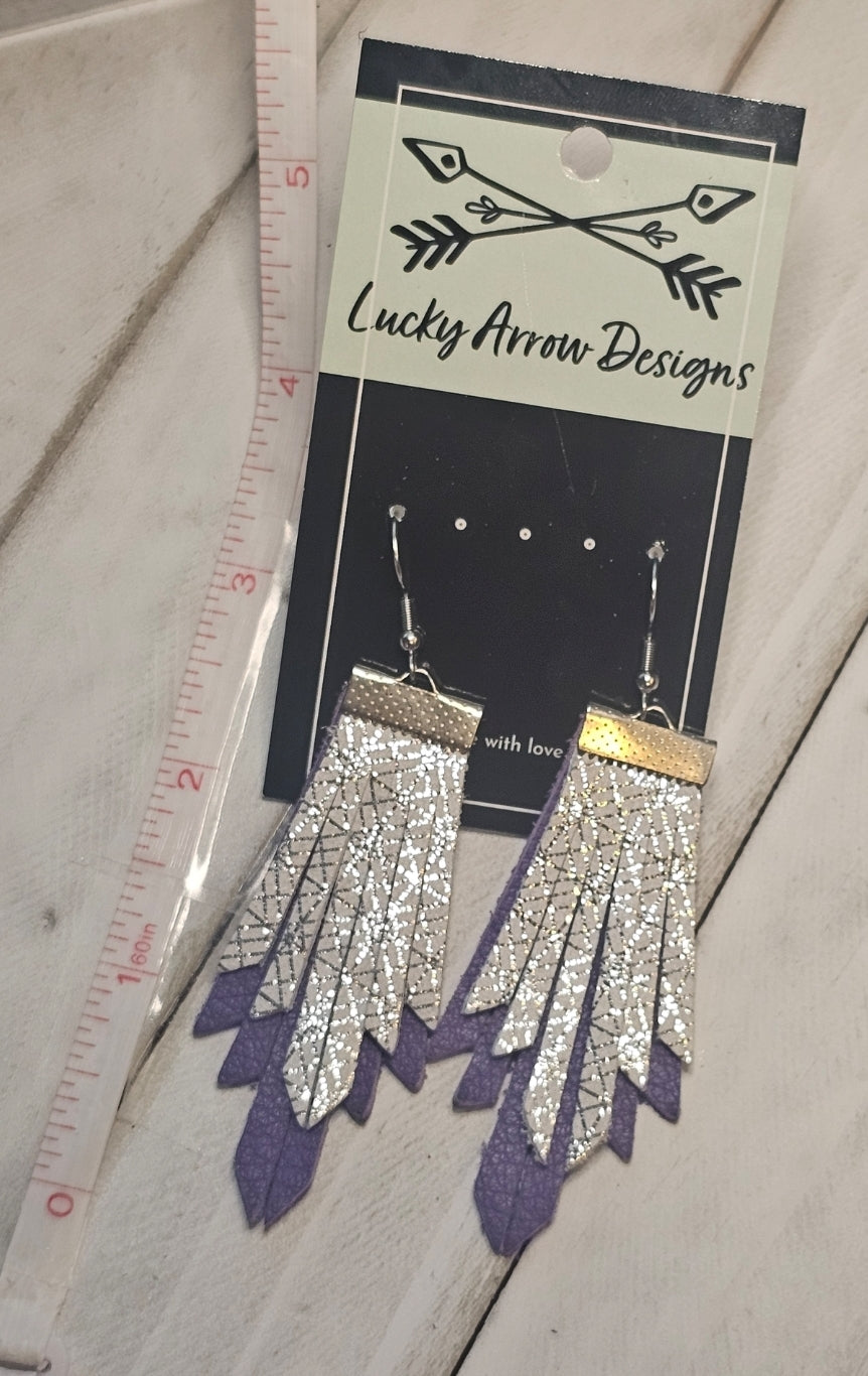 Genuine Leather Earrings