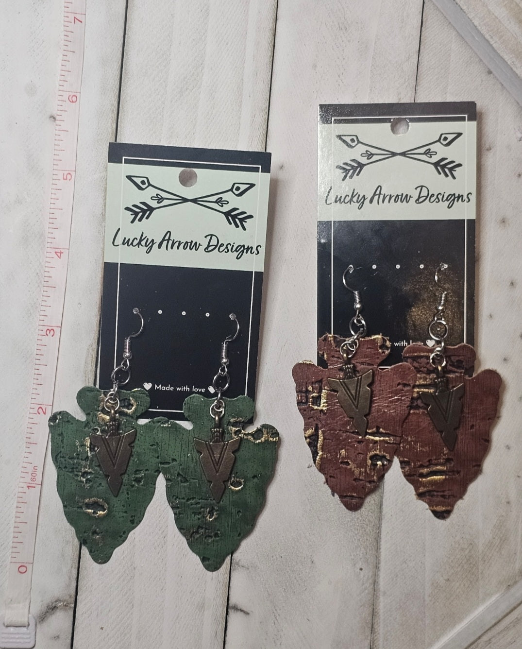 Genuine Leather Earrings