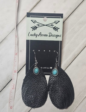 Genuine Leather Earrings