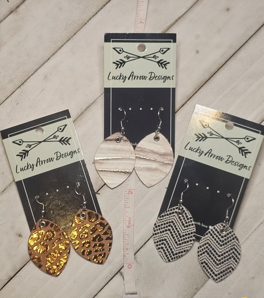 Genuine Leather Earrings