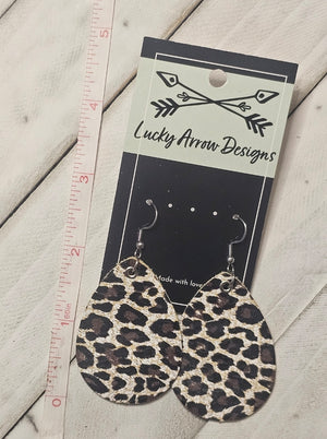 Genuine Leather Earrings