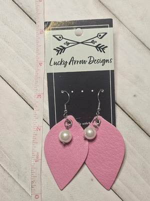 Genuine Leather Earrings