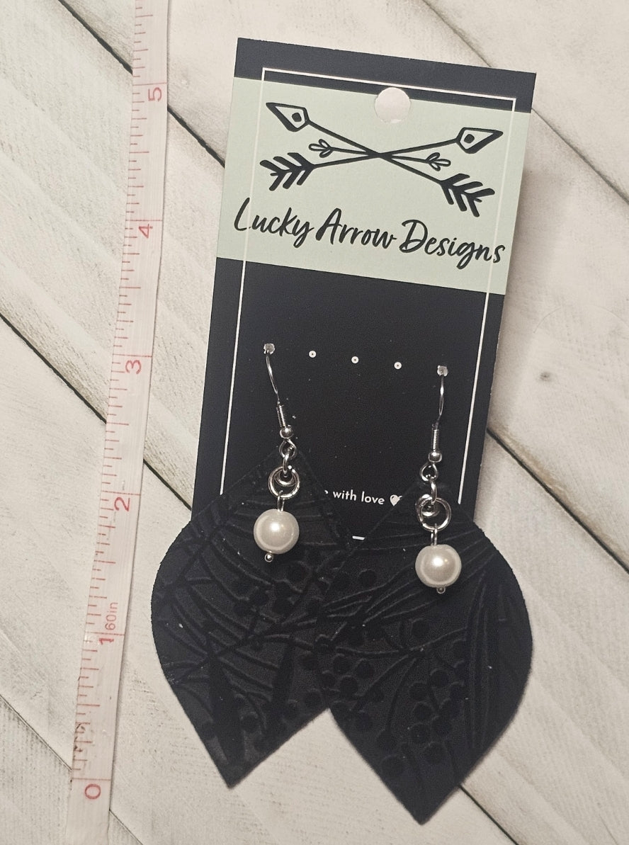 Genuine Leather Earrings
