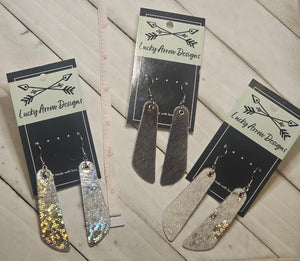 Genuine Leather Earrings