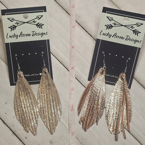 Genuine Leather Earrings