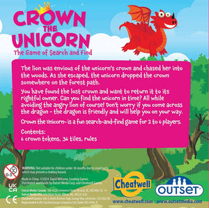 Crown the Unicorn Game (Ages 4+) 🦄✨