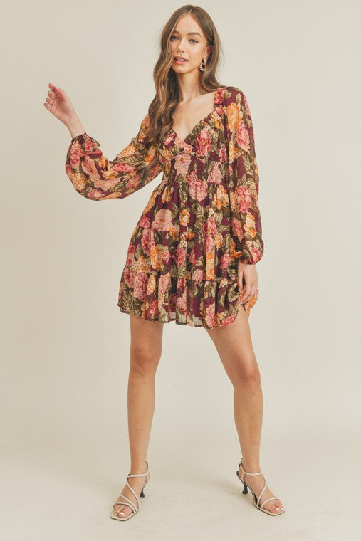 Floral Mini Dress