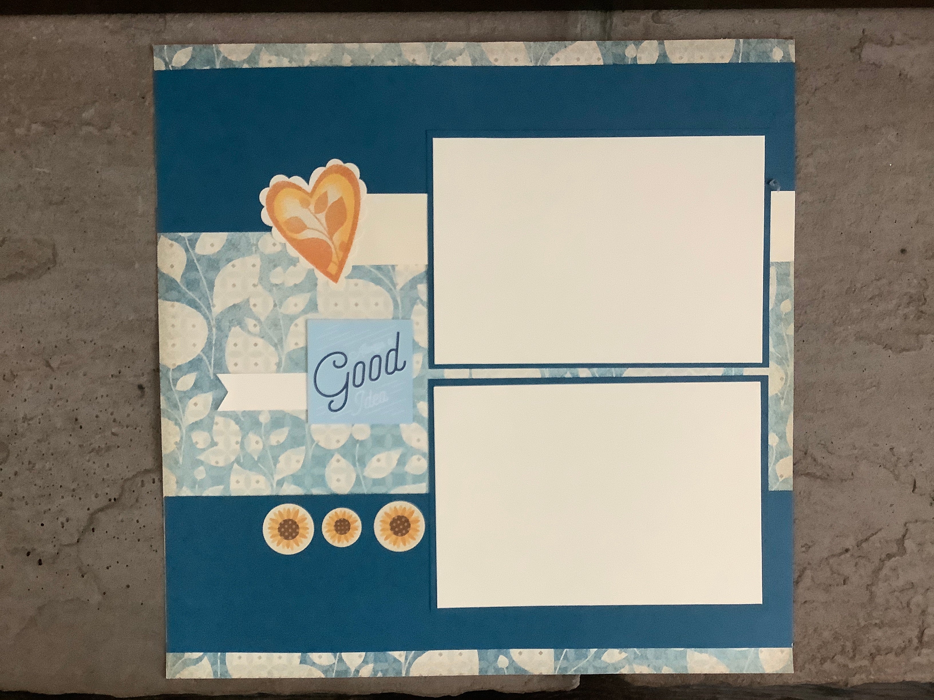 Premade Scrapbook Pages