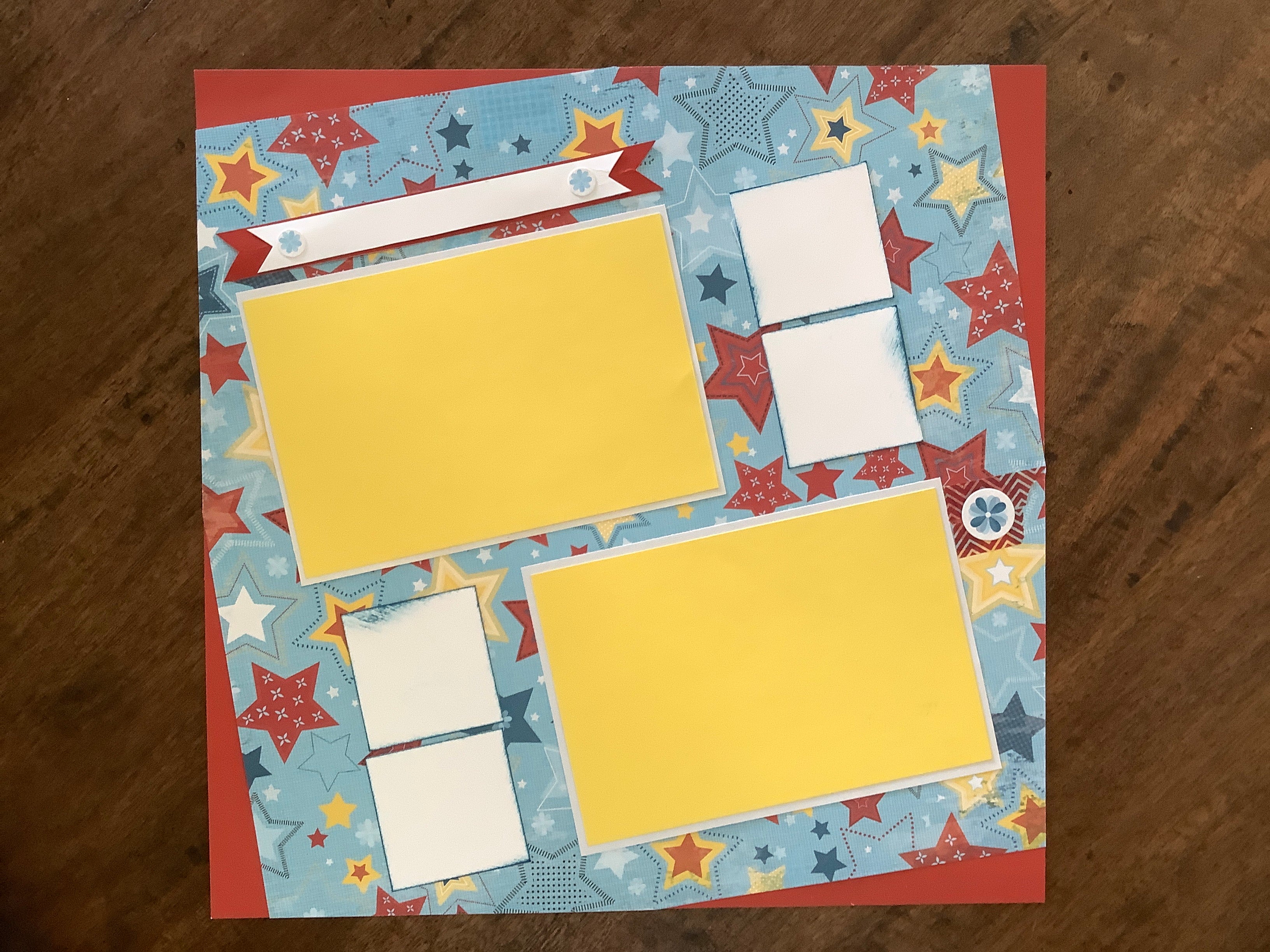 Premade Scrapbook Pages