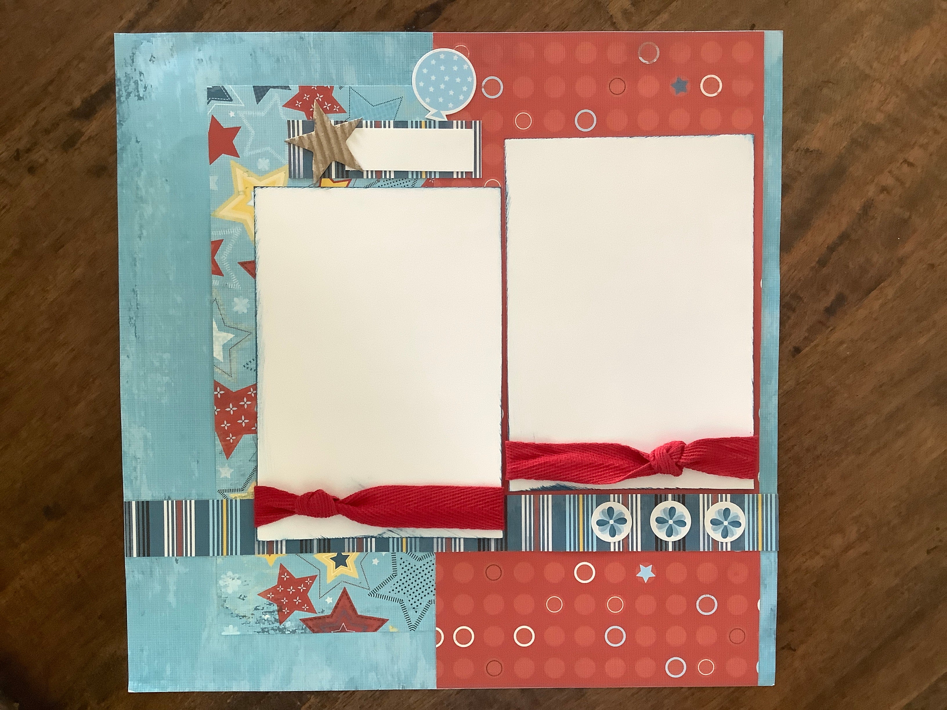 Premade Scrapbook Pages
