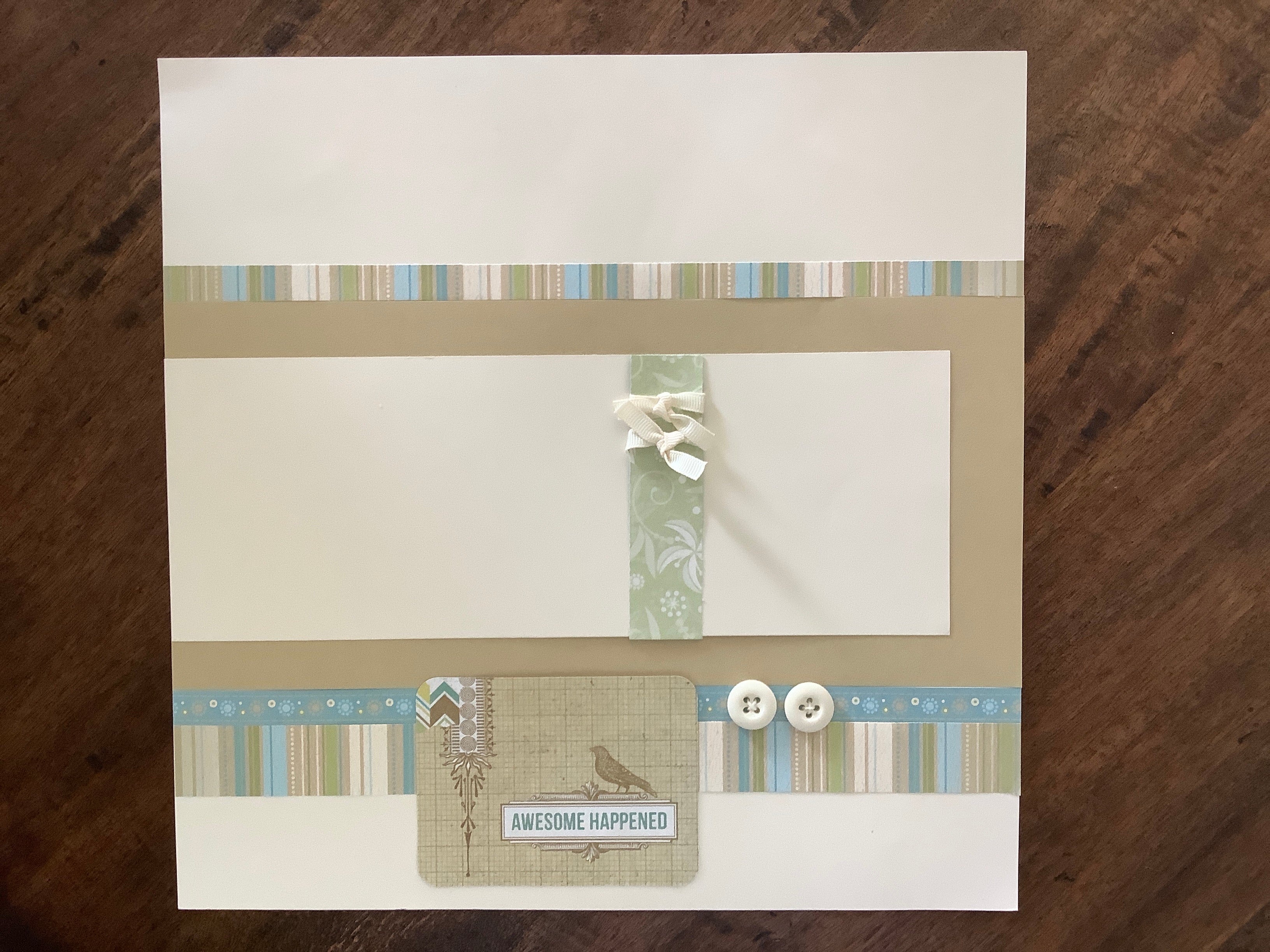 Premade Scrapbook Pages