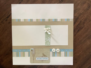 Premade Scrapbook Pages