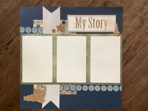 Premade Scrapbook Pages