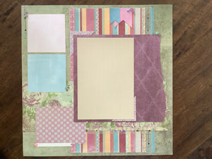 Premade Scrapbook Pages