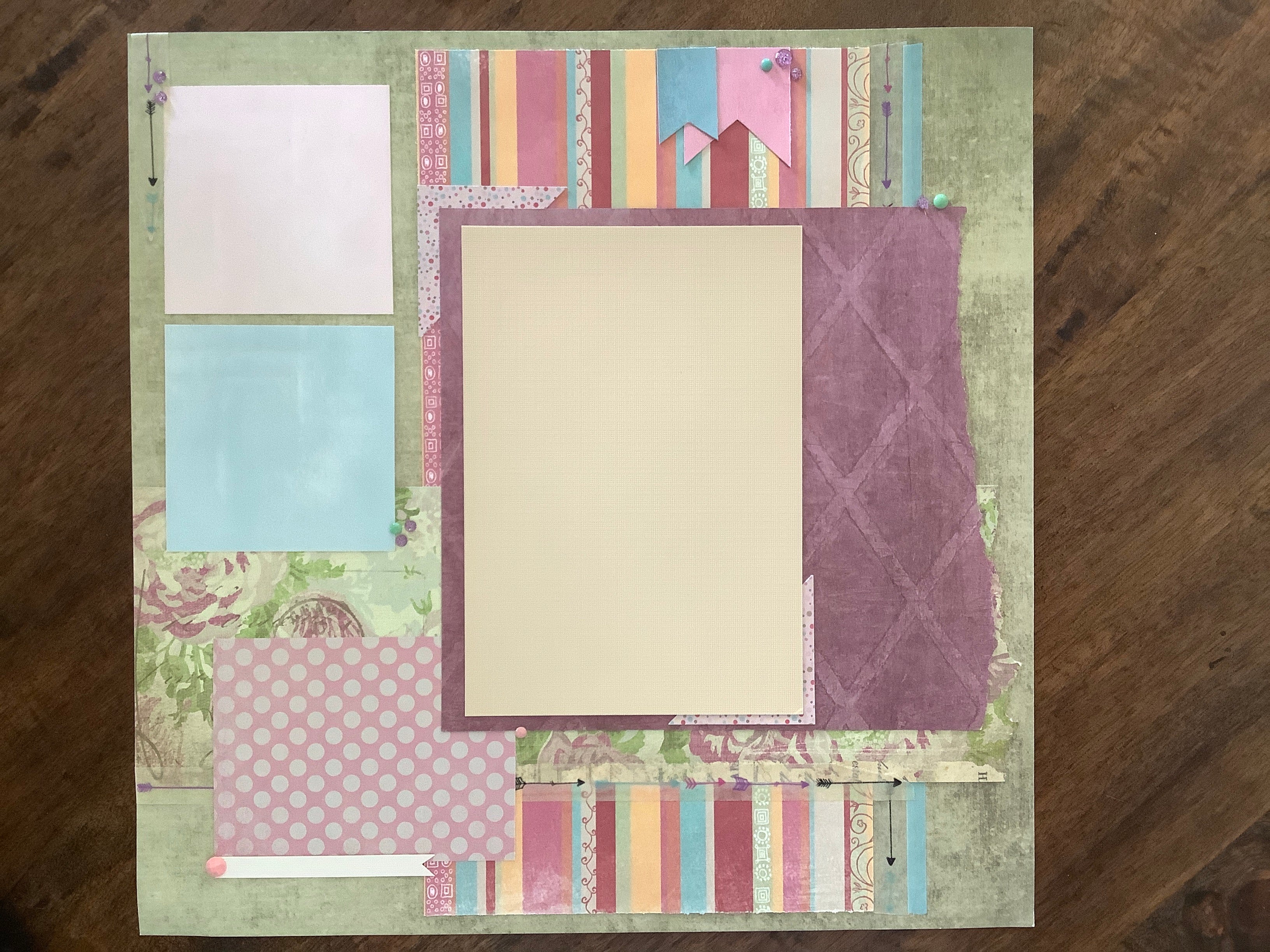 Premade Scrapbook Pages