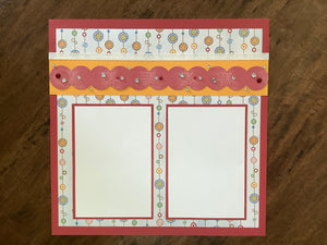 Premade Scrapbook Pages