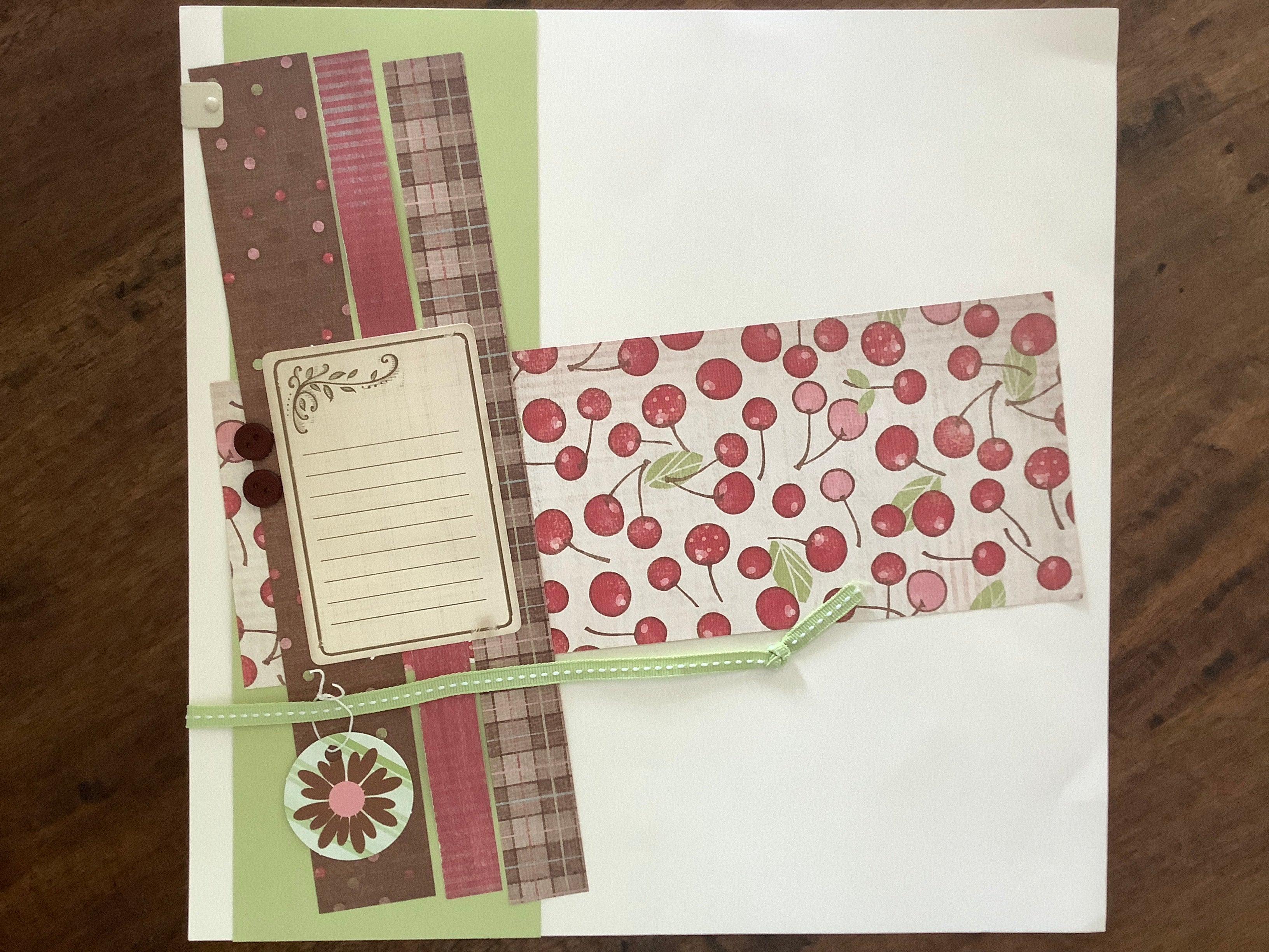 Premade Scrapbook Pages