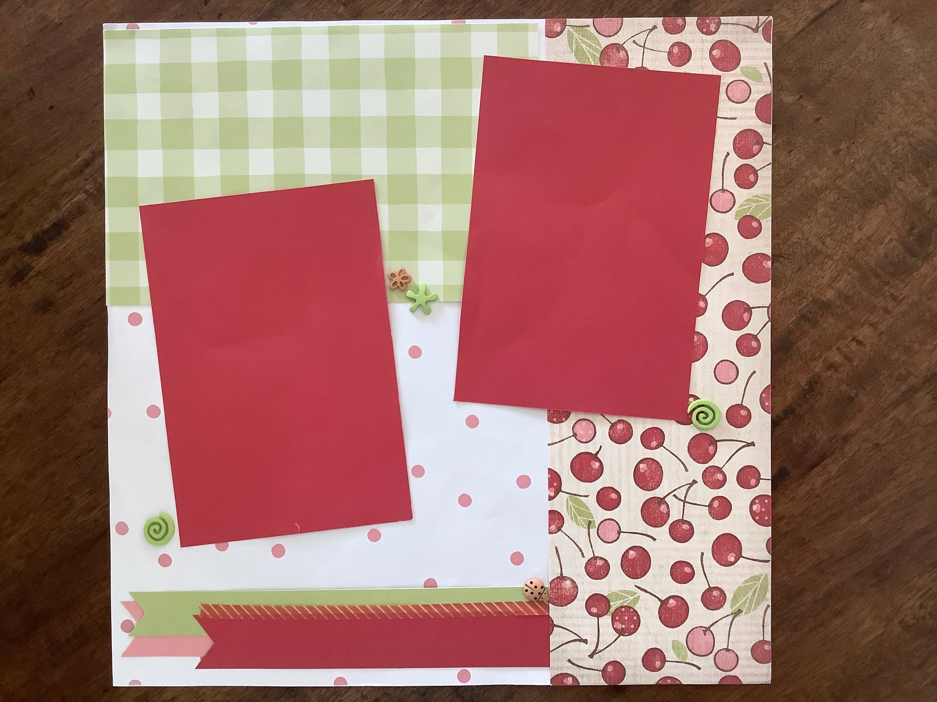 Premade Scrapbook Pages
