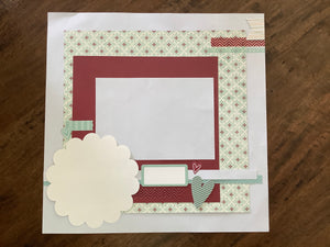 Premade Scrapbook Pages