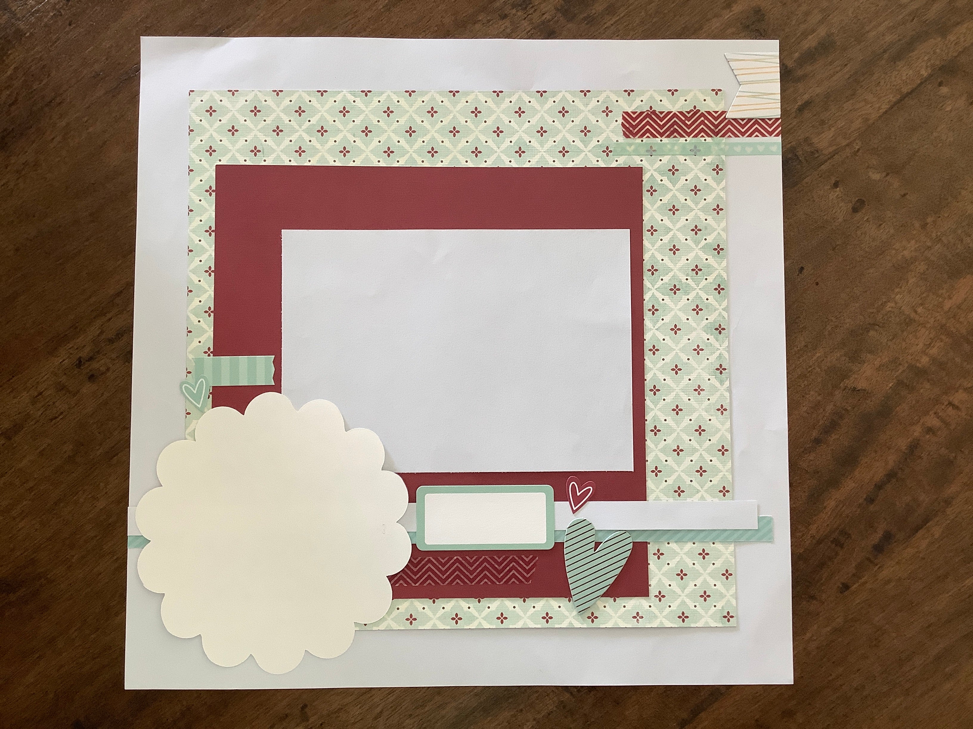 Premade Scrapbook Pages