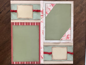 Premade Scrapbook Pages
