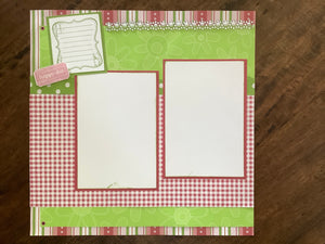Premade Scrapbook Pages