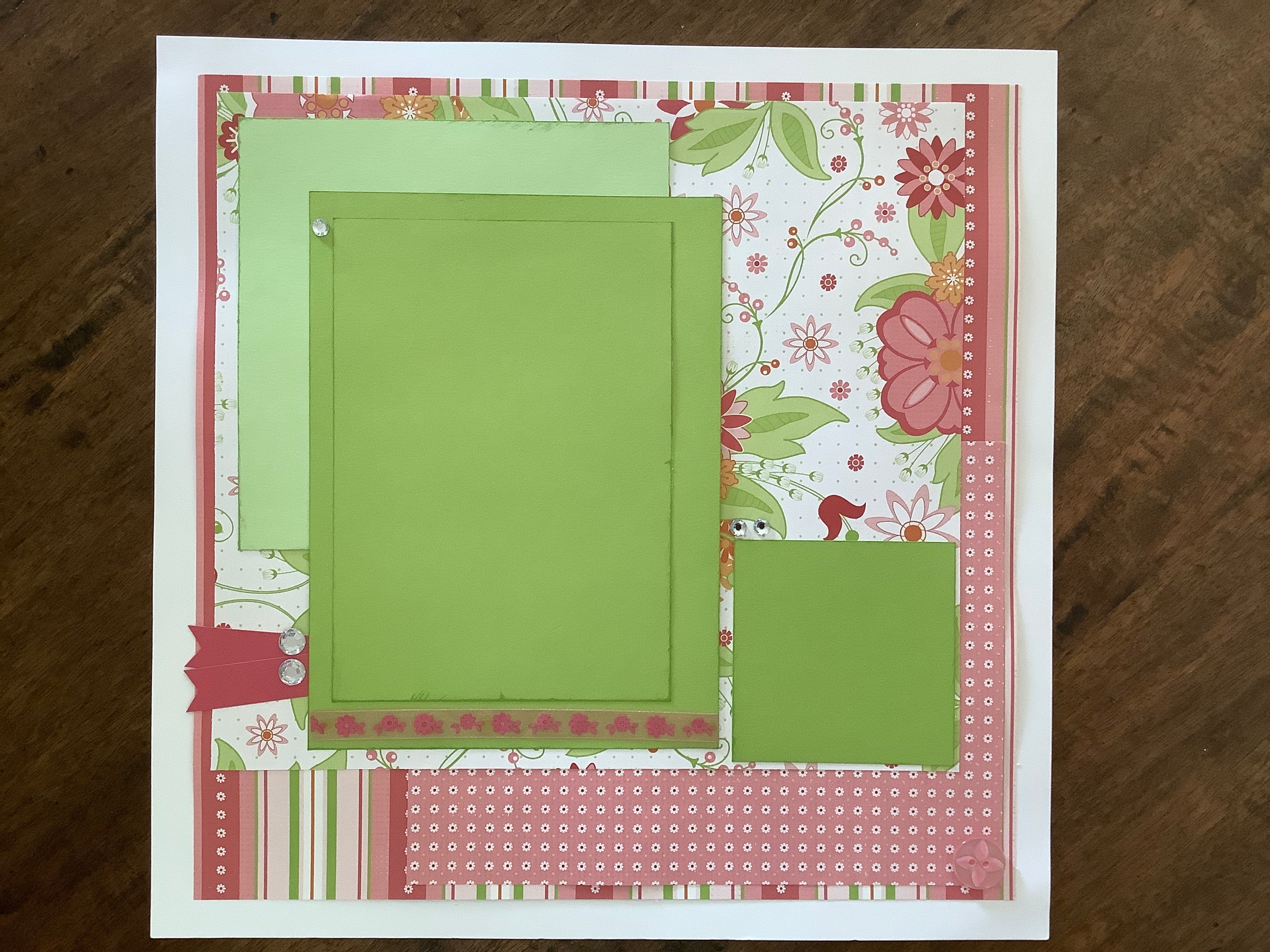 Premade Scrapbook Pages
