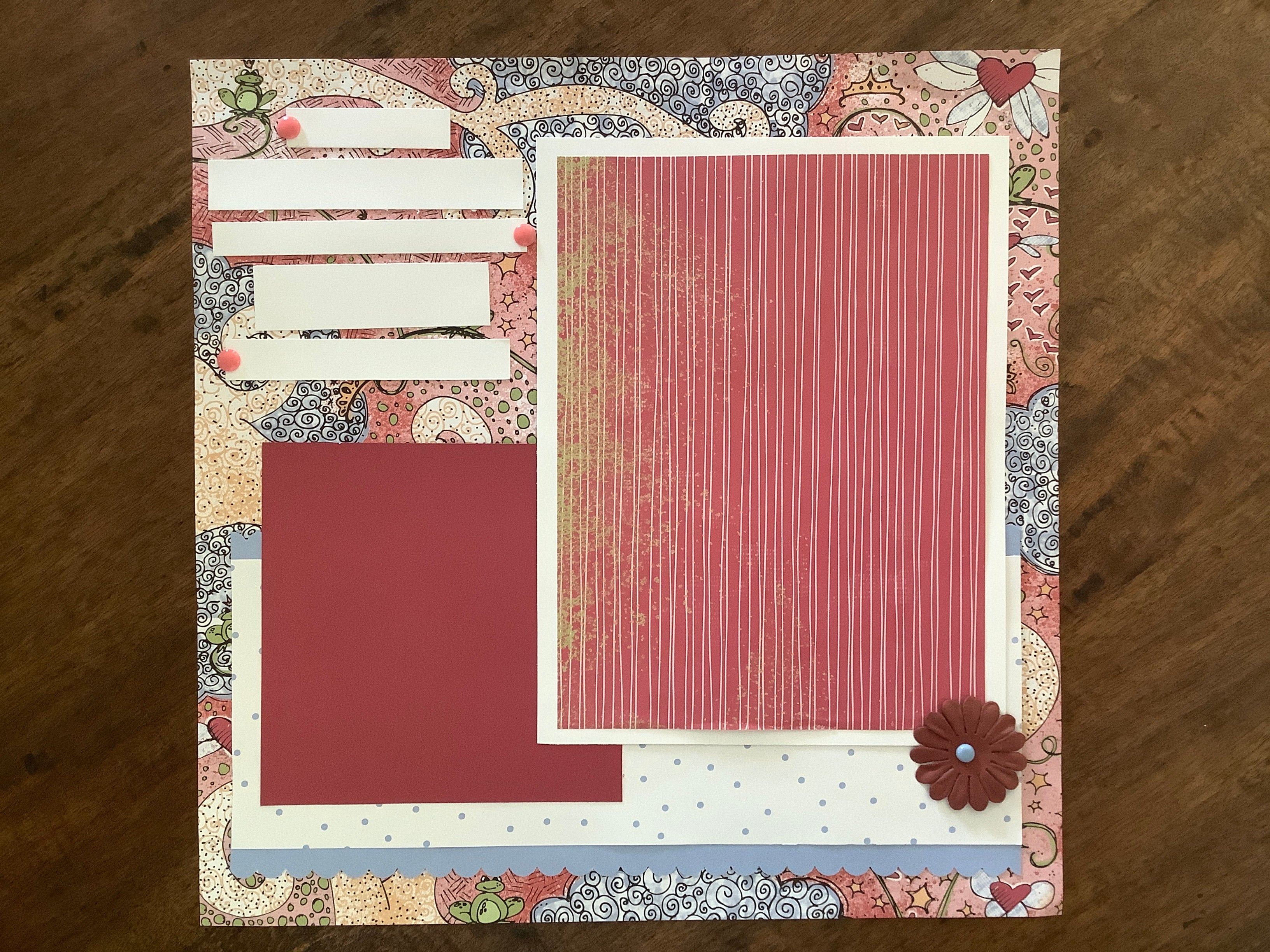 Premade Scrapbook Pages