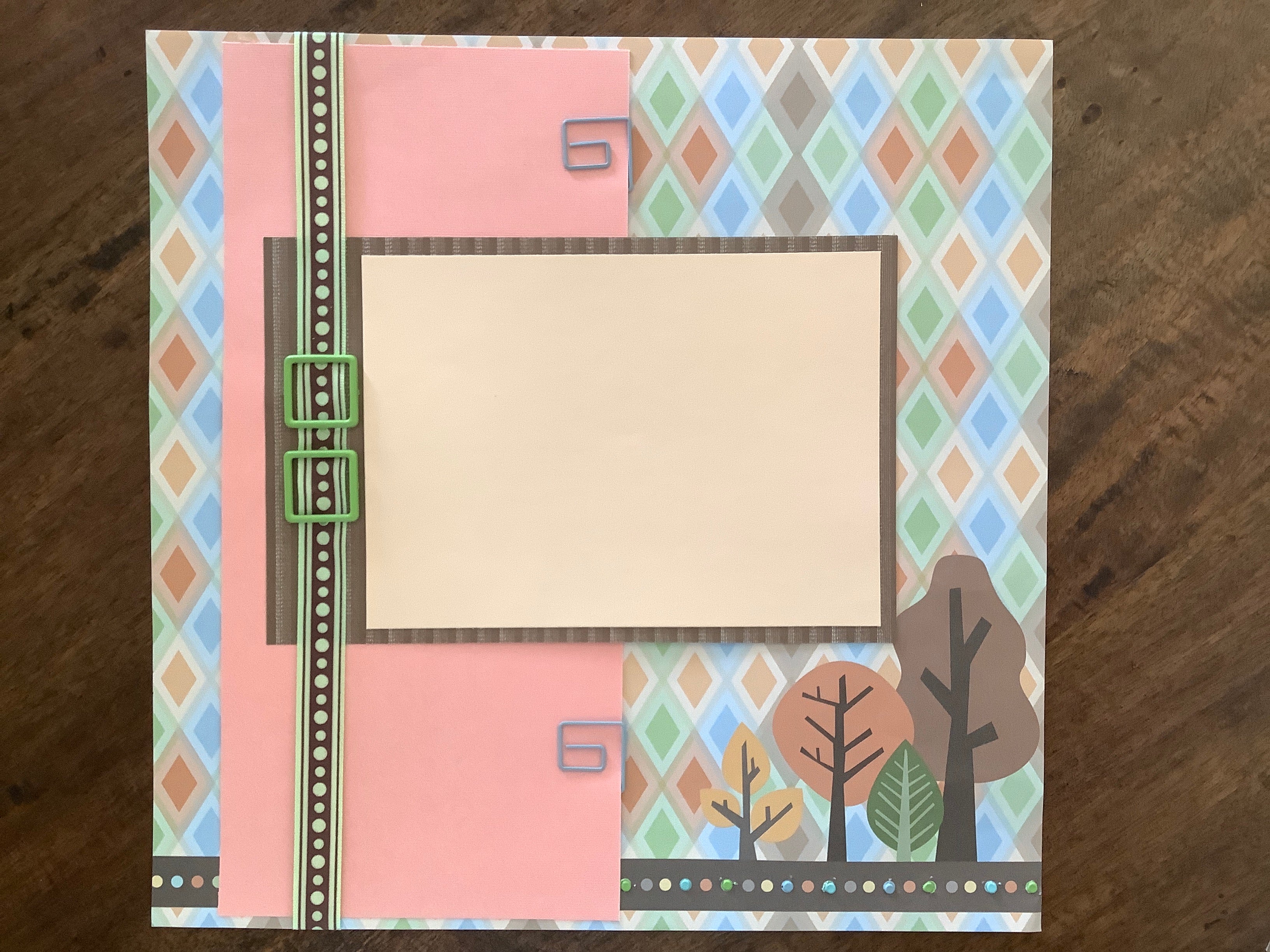 Premade Scrapbook Pages