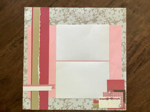 Premade Scrapbook Pages
