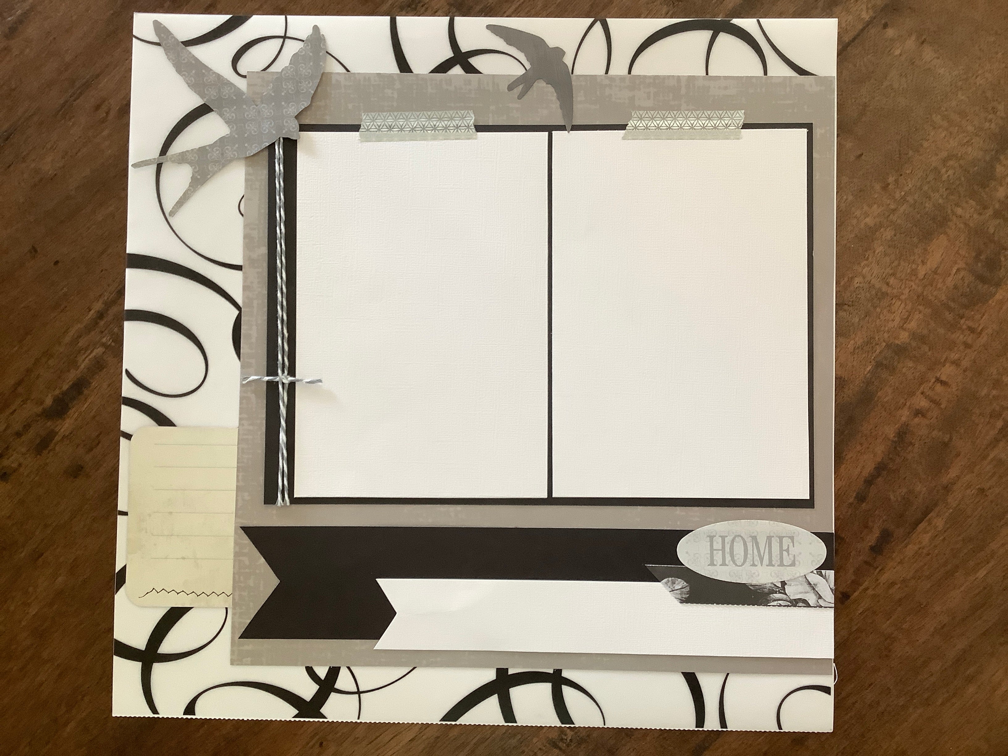 Premade Scrapbook Pages